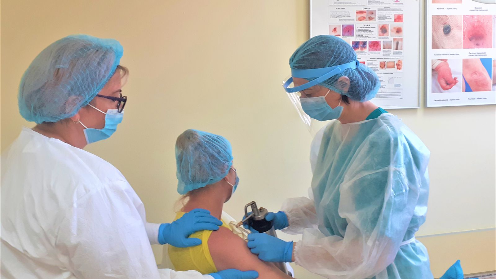 crioterapia in tratarea leziunilor pielii